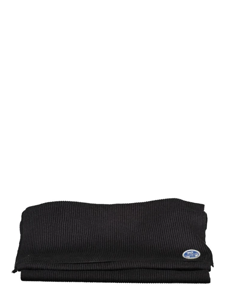 Black Cotton Scarf
