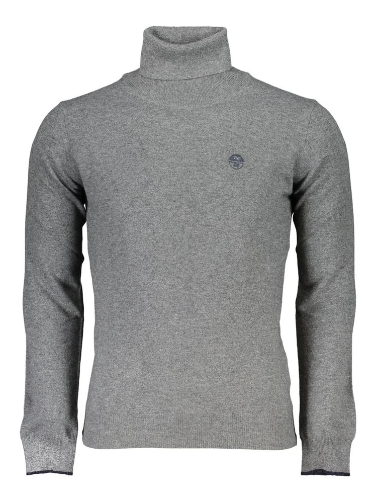 Gray Fabric Sweater