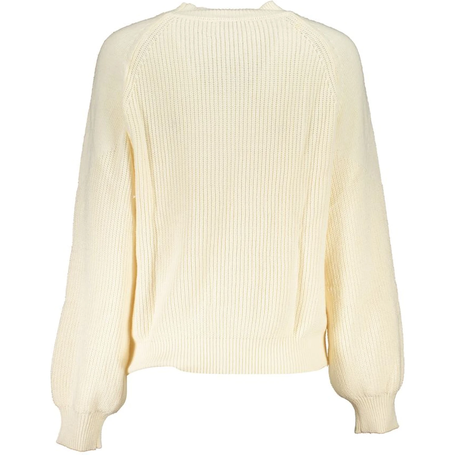 White Fabric Sweater