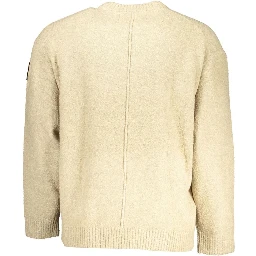 Beige Cotton Sweater