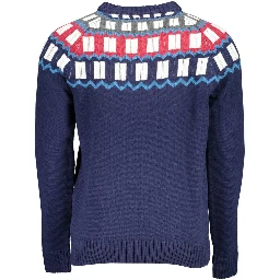 Blue Wool Sweater