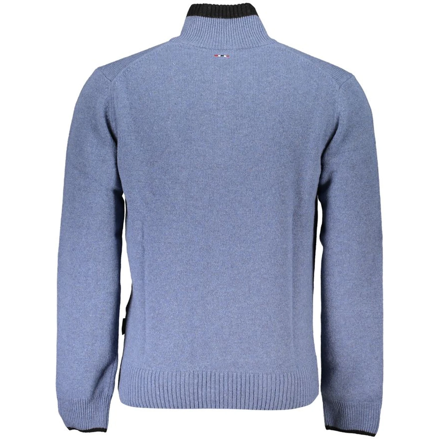 Blue Fabric Sweater