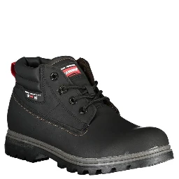 Black Polyester Ankle