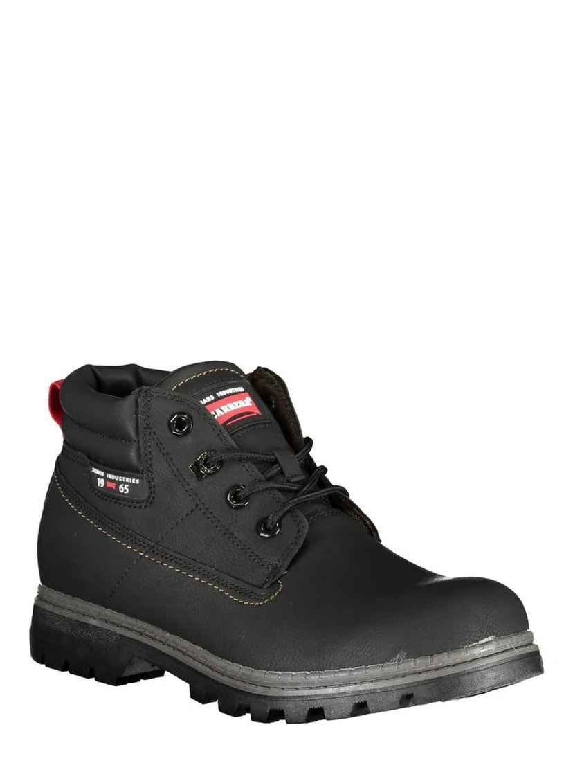 Black Polyester Ankle