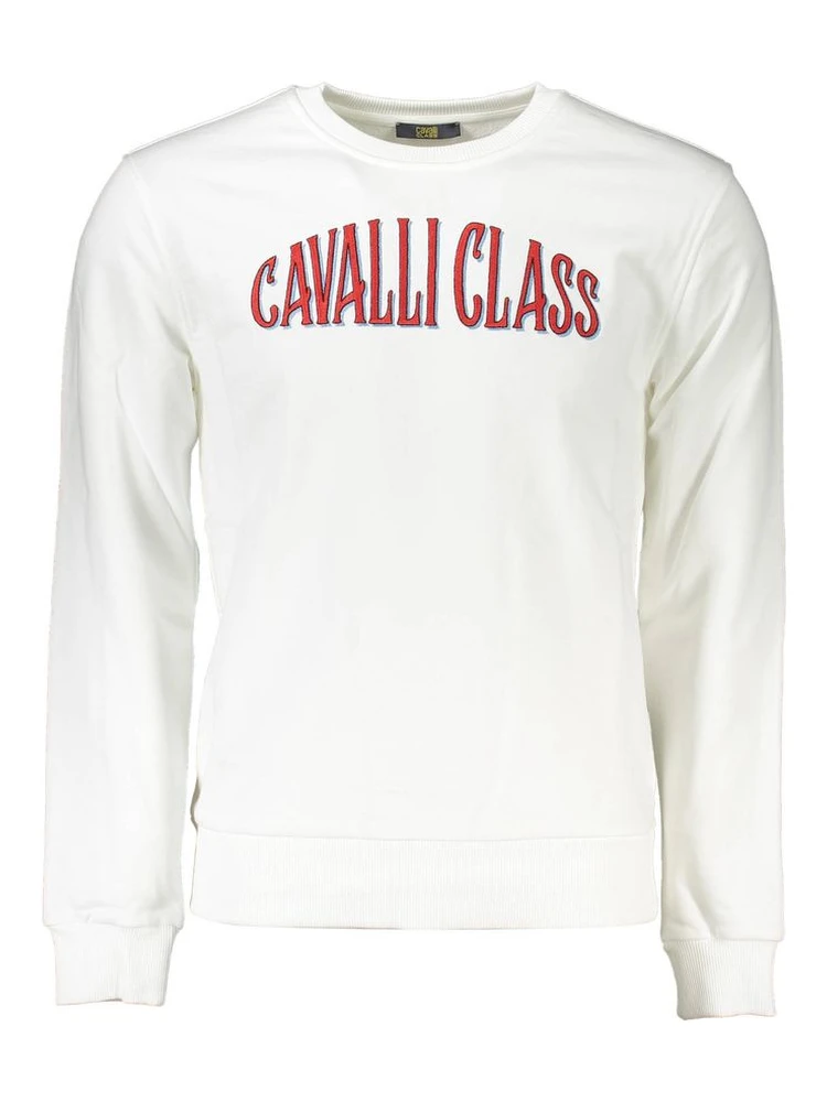 White Cotton Men Sweater