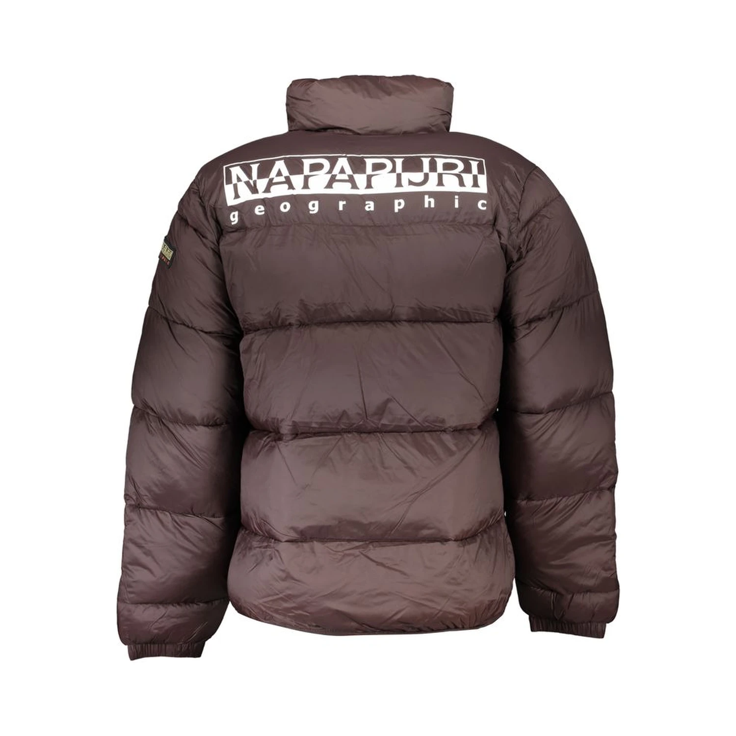Brown Polyamide Men Jacket