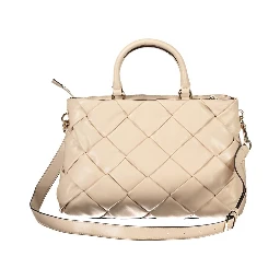 Pink Polyethylene Handbag