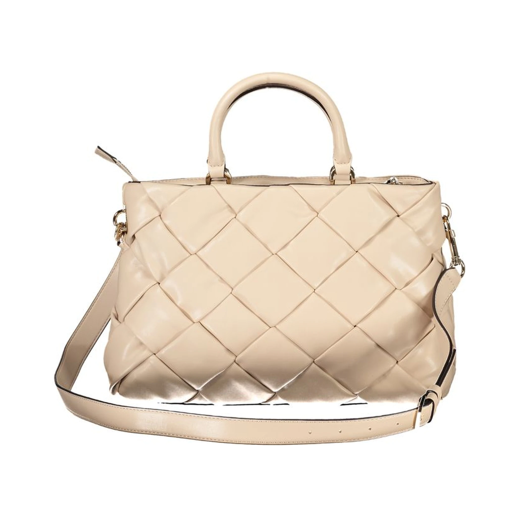 Pink Polyethylene Handbag