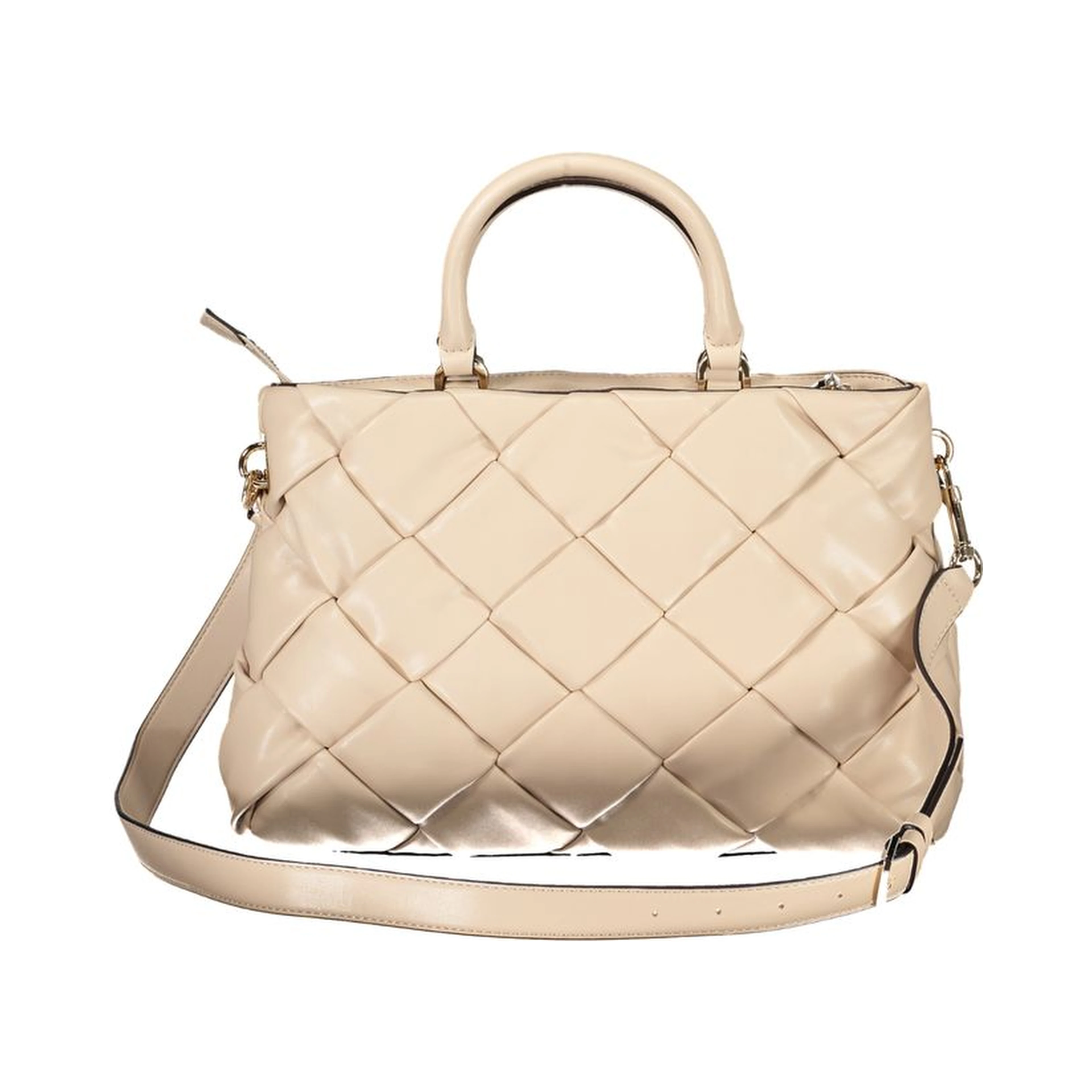 Pink Polyethylene Handbag