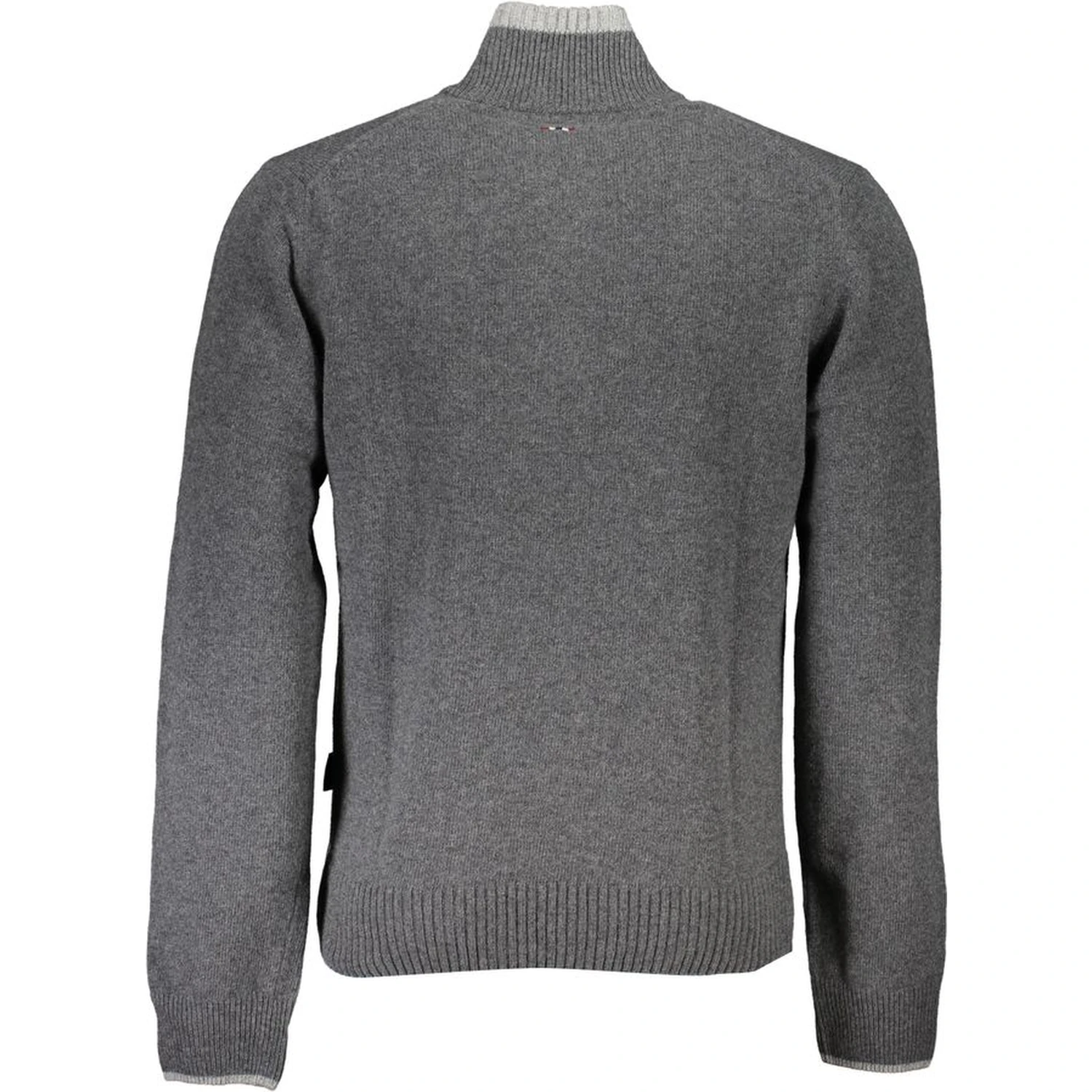 Gray Fabric Sweater