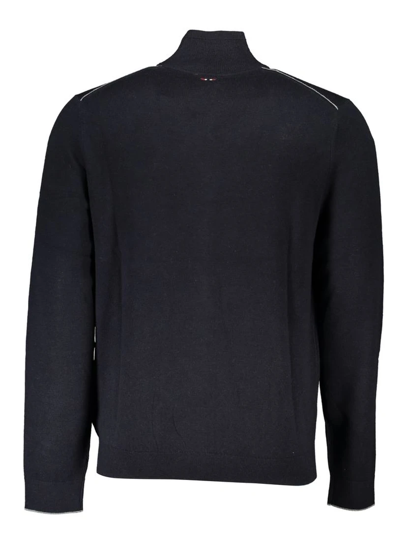 Black Fabric Sweater
