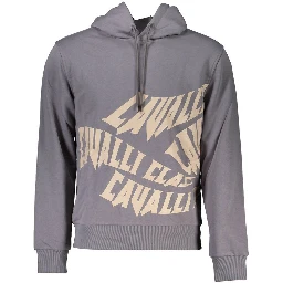 Gray Cotton Men Sweater