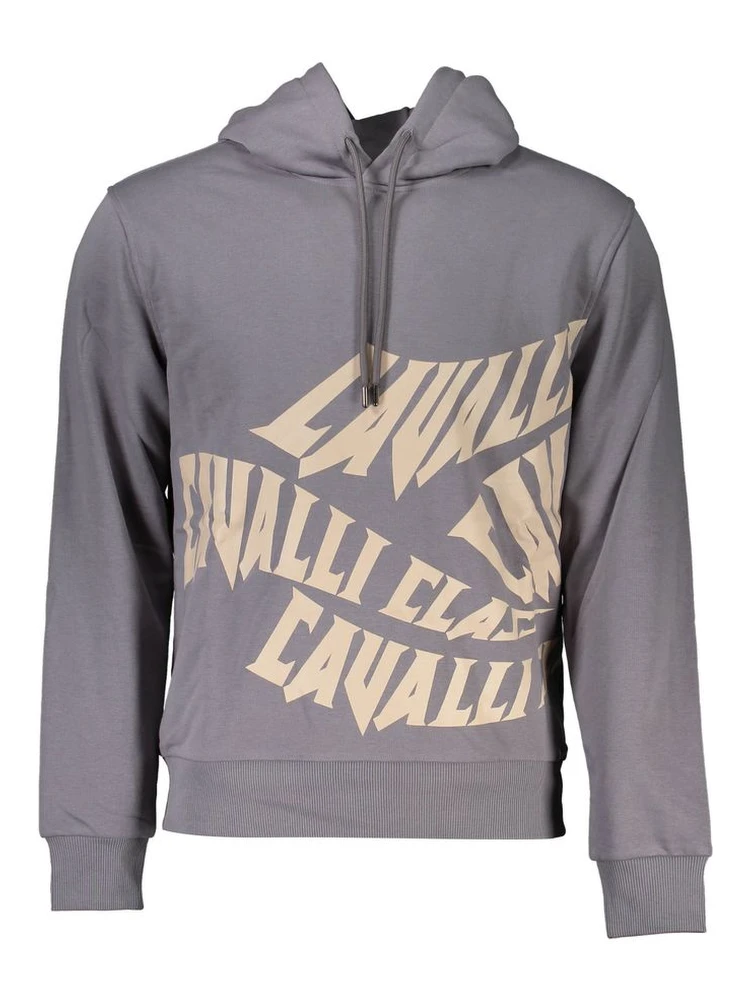 Gray Cotton Men Sweater