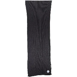 Black Cotton Scarf