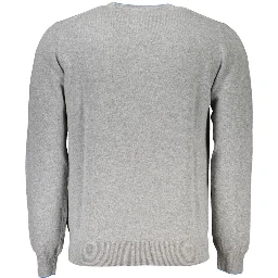 Gray Fabric Sweater