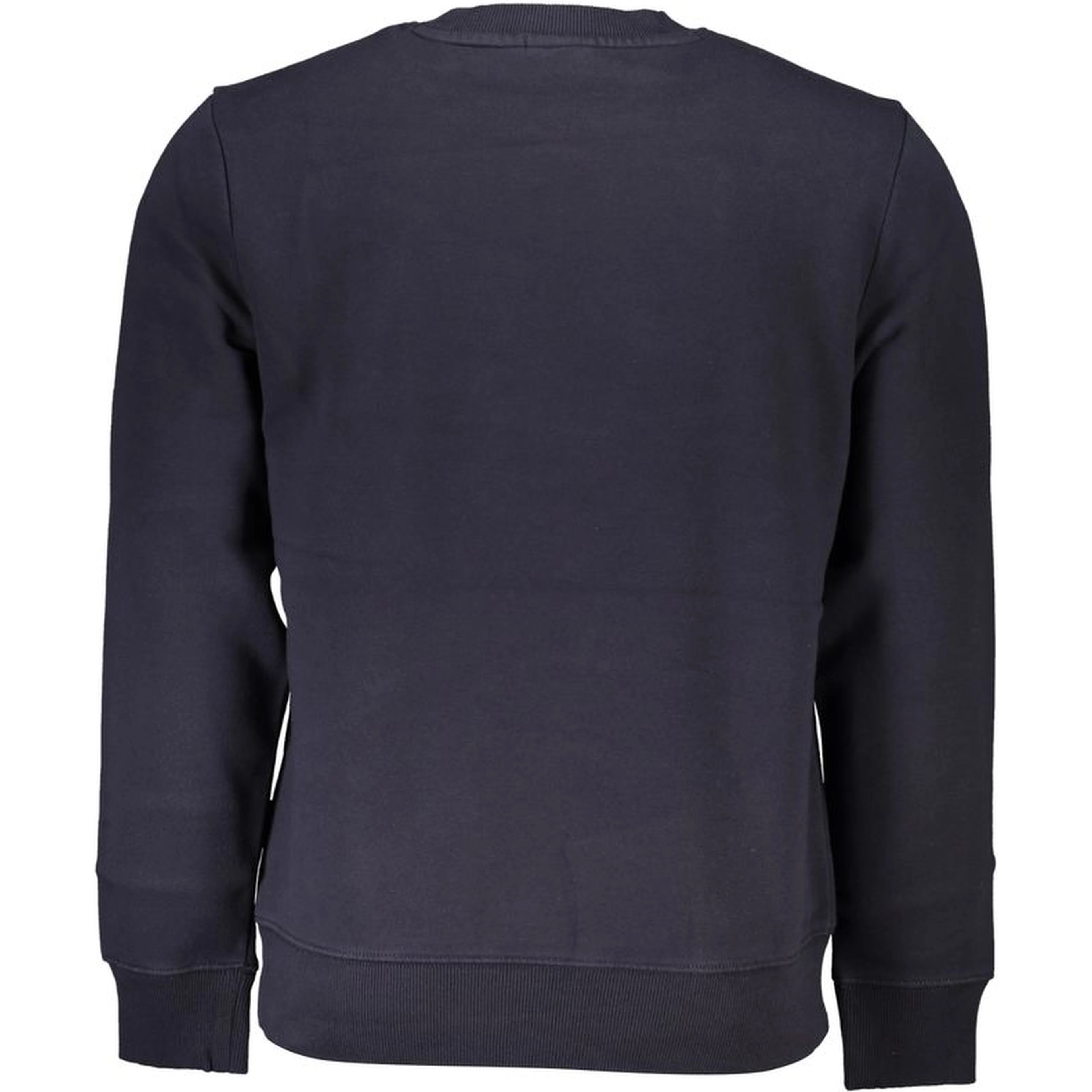 Blue Cotton Men Sweater