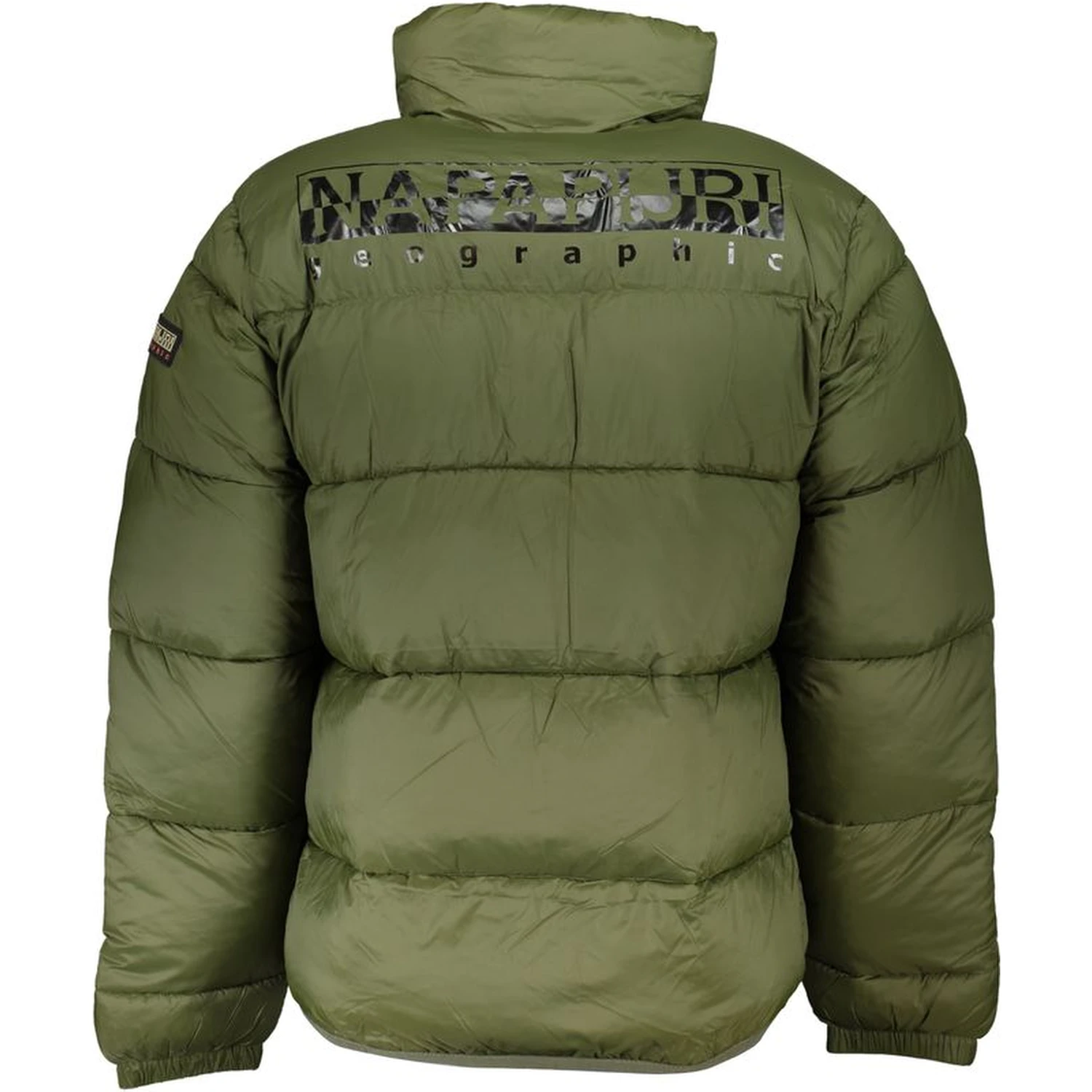 Green Polyamide Men's Jacket