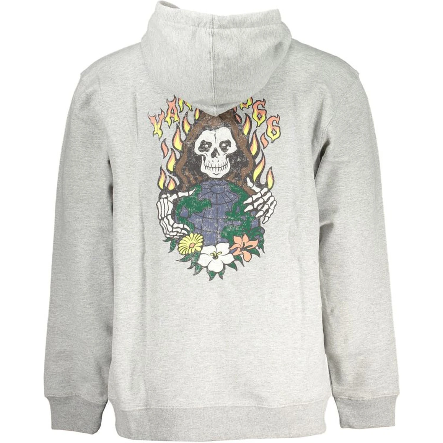 Gray Cotton Men Sweatshirt