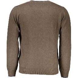 Brown Fabric Sweater