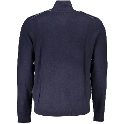 Blue Fabric Sweater