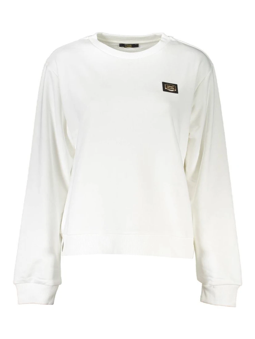 White Cotton Women Sweater