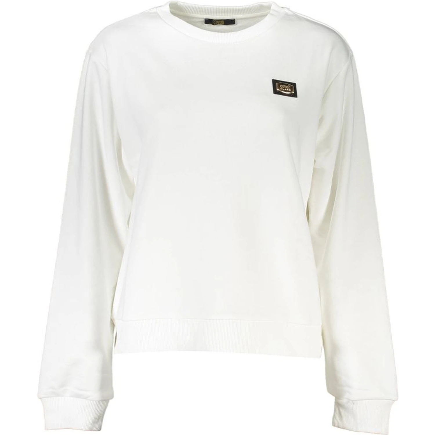 White Cotton Women Sweater