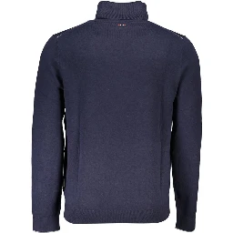 Blue Fabric Sweater