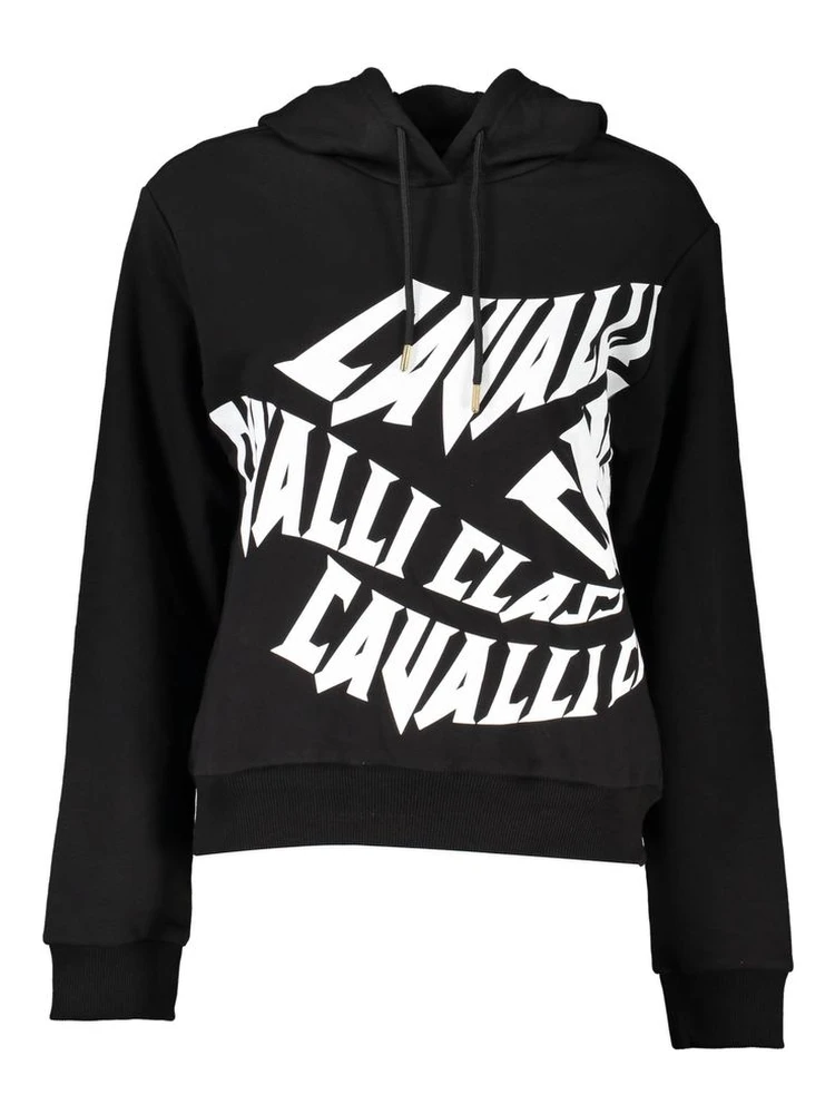 Black Cotton Sweatshirt
