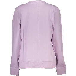 Purple Cotton Women Sweater