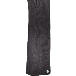 Black Cotton Scarf