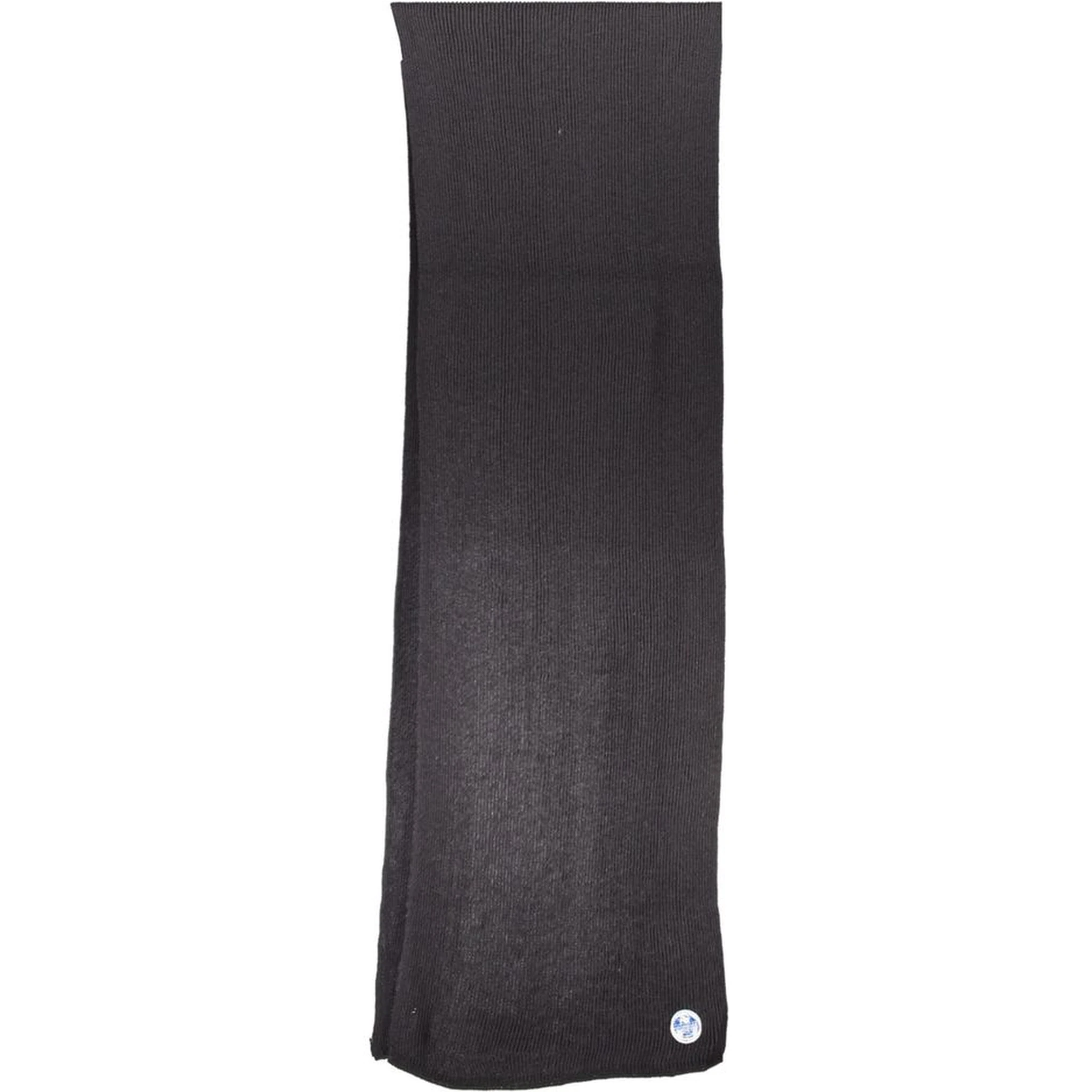 Black Cotton Scarf