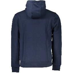 Blue Cotton Men's Sweater