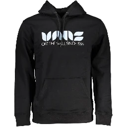 Black Cotton Men Sweater