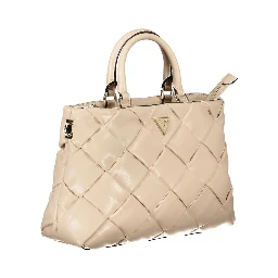 Pink Polyethylene Handbag
