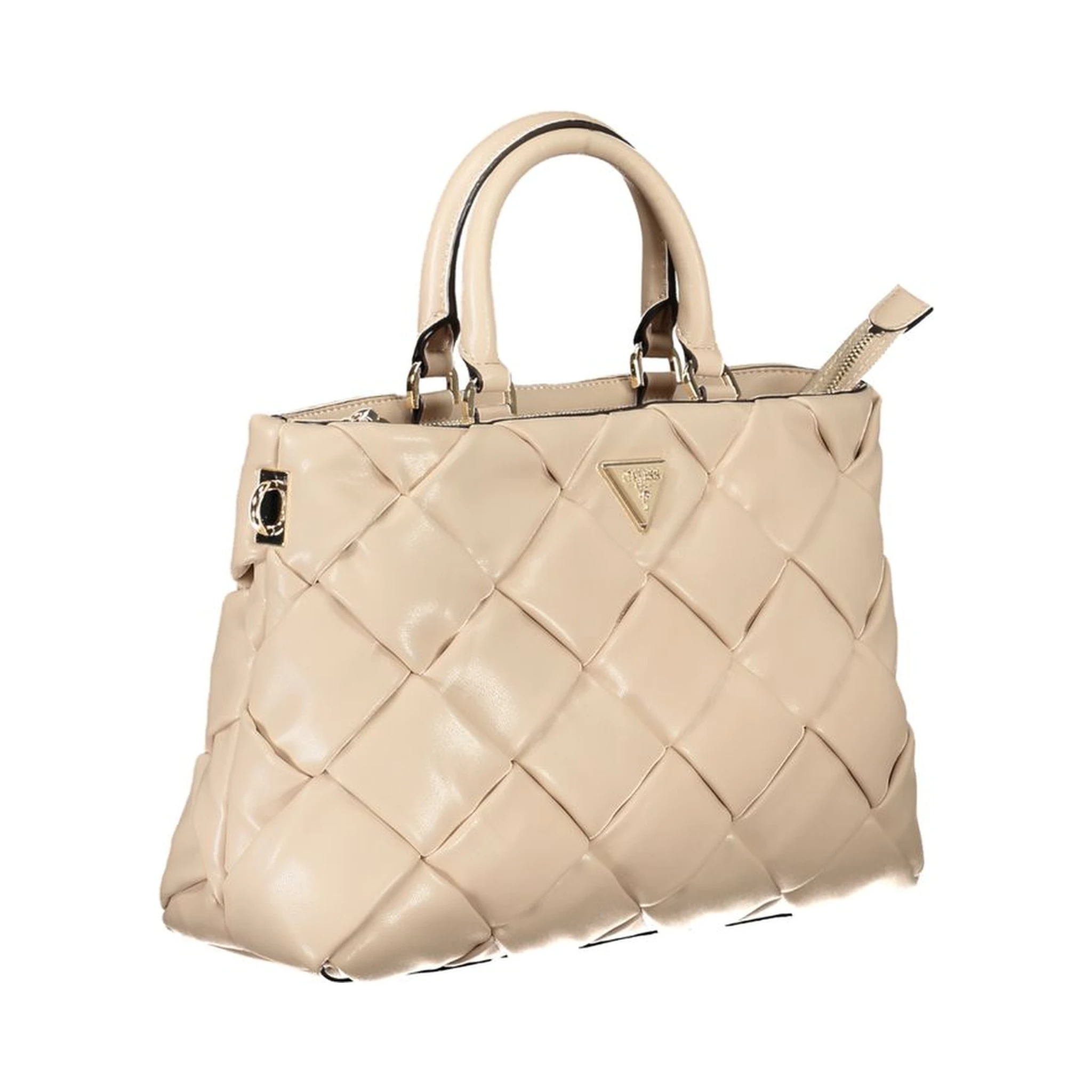 Pink Polyethylene Handbag