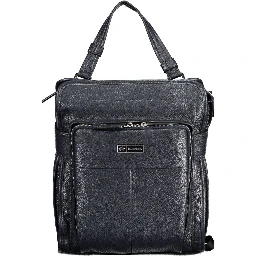 Blue Polyethylene Backpack