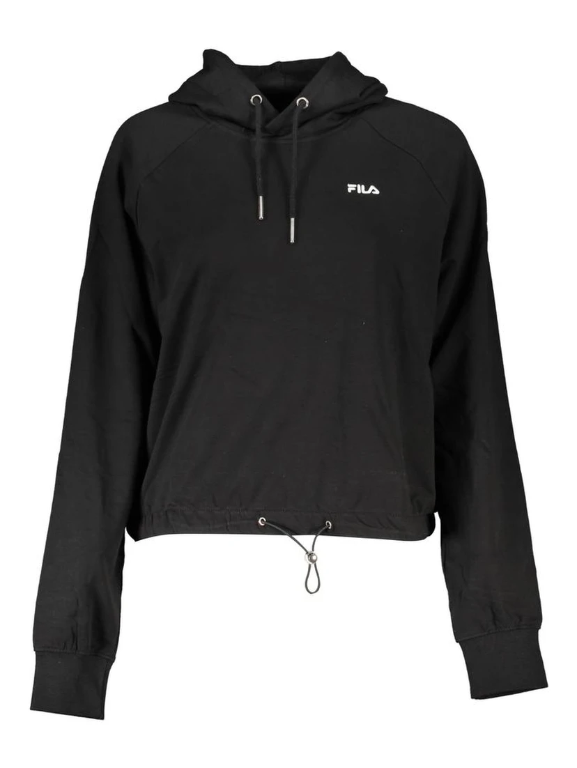 Black Cotton Women Sweater
