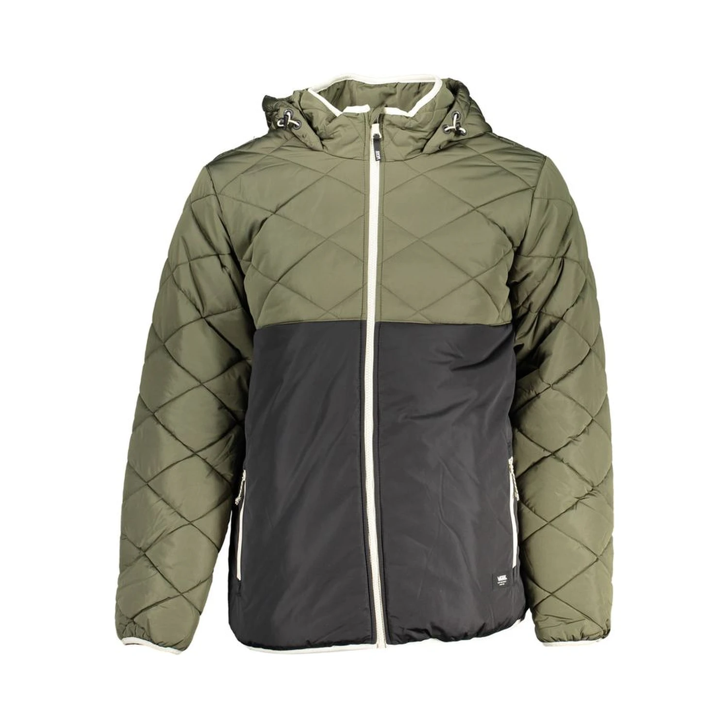 Green Polyester Men's Jacket