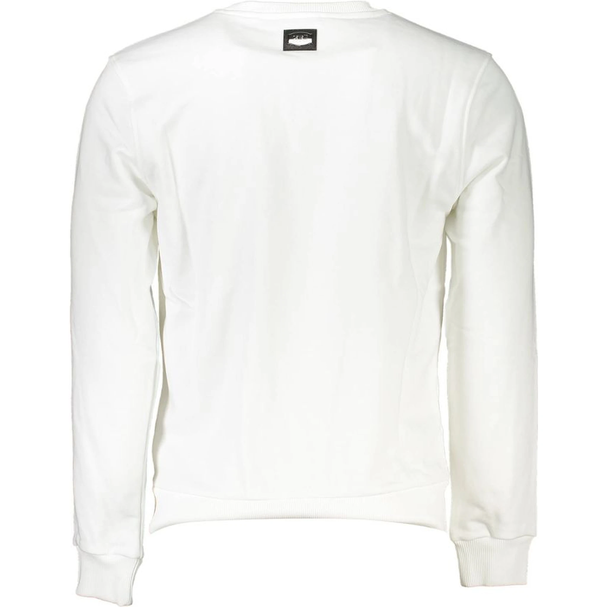 White Cotton Men Sweater