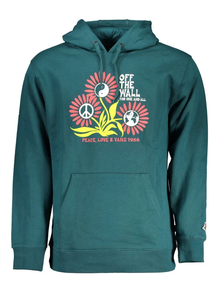 Green Cotton Men Sweater