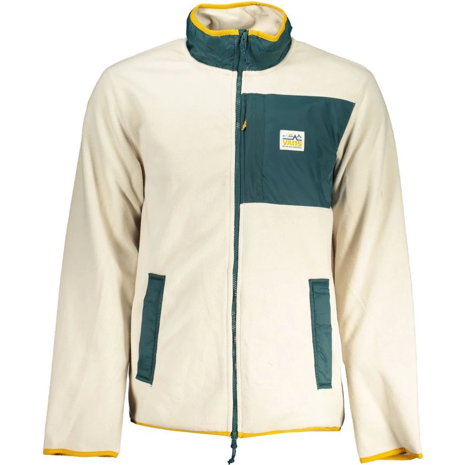 Beige Polyester Men Sweater