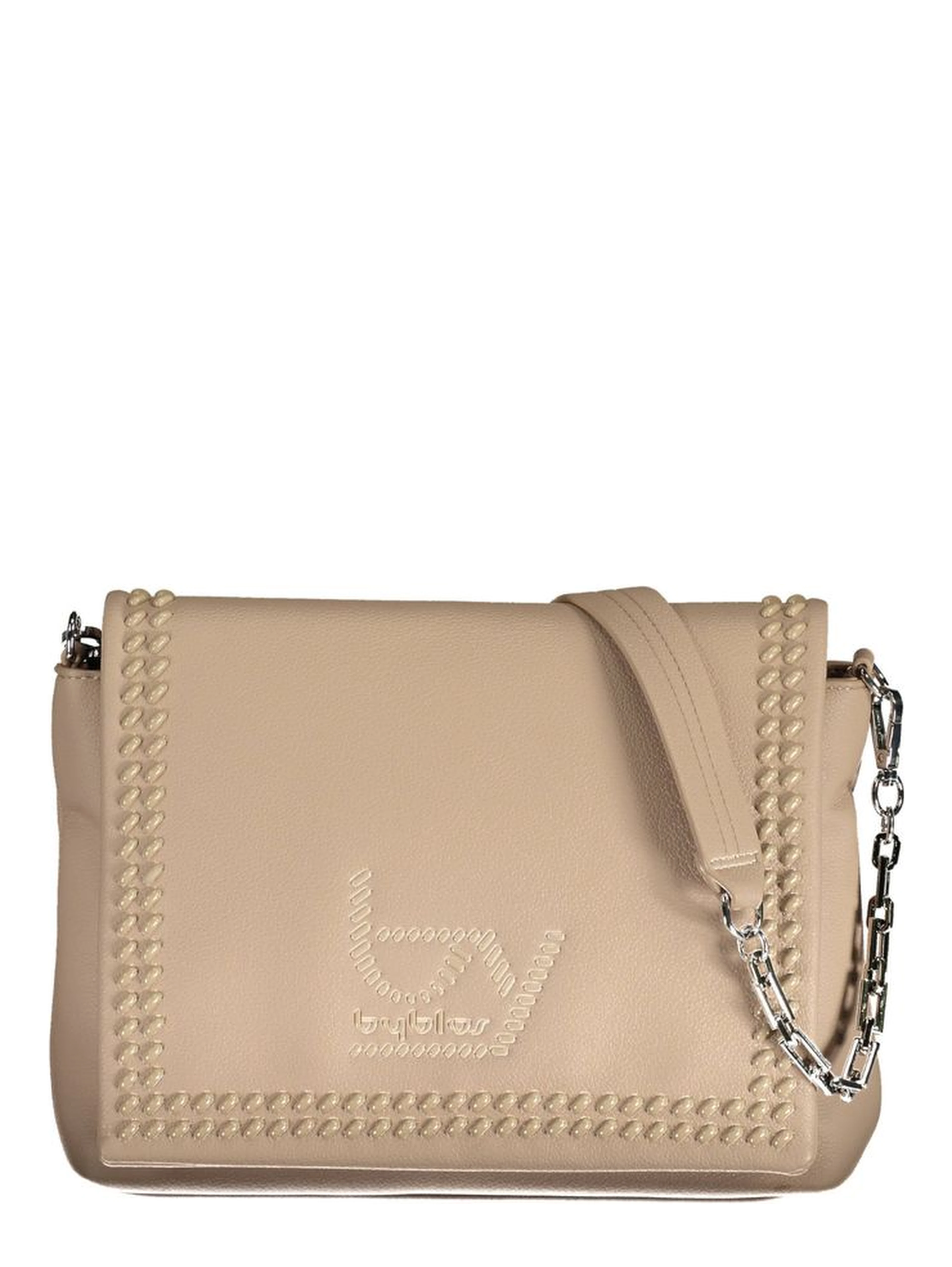 Beige Polyethylene Handbag