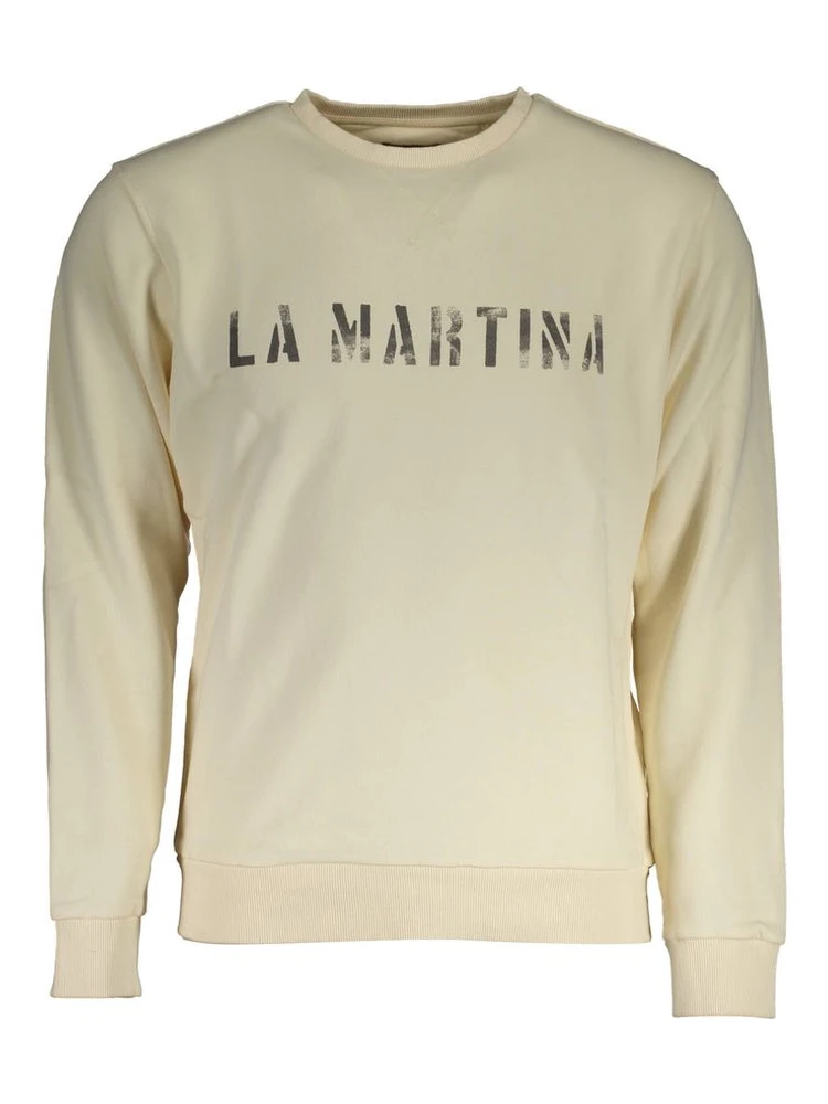 White Cotton Men Sweater