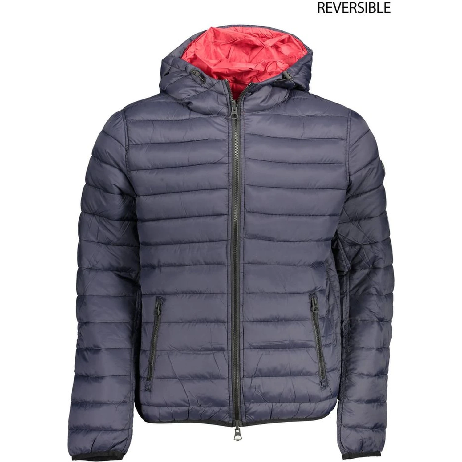 Blue Nylon Jackets & Coat
