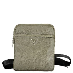 Green Polyamide Shoulder Bag