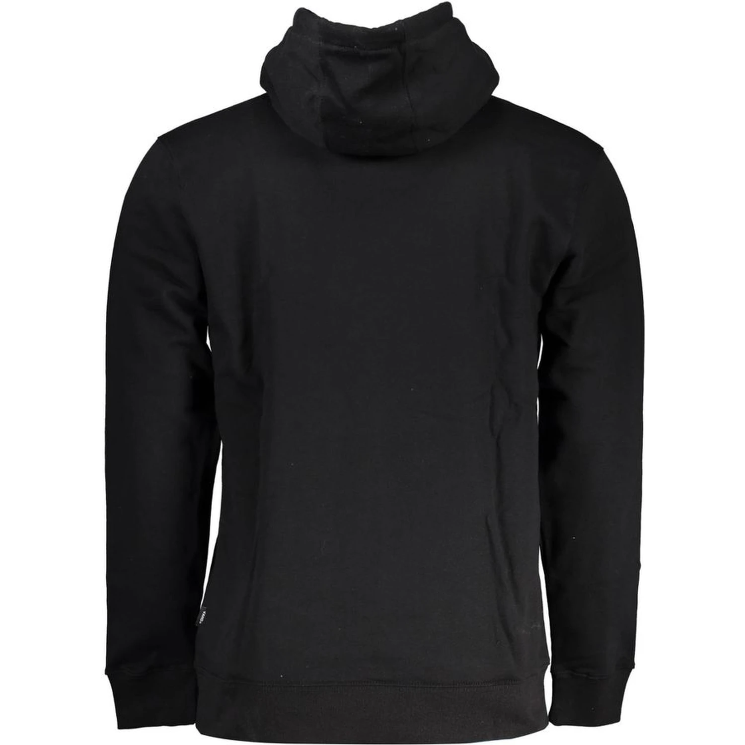 Black Cotton Men Sweater
