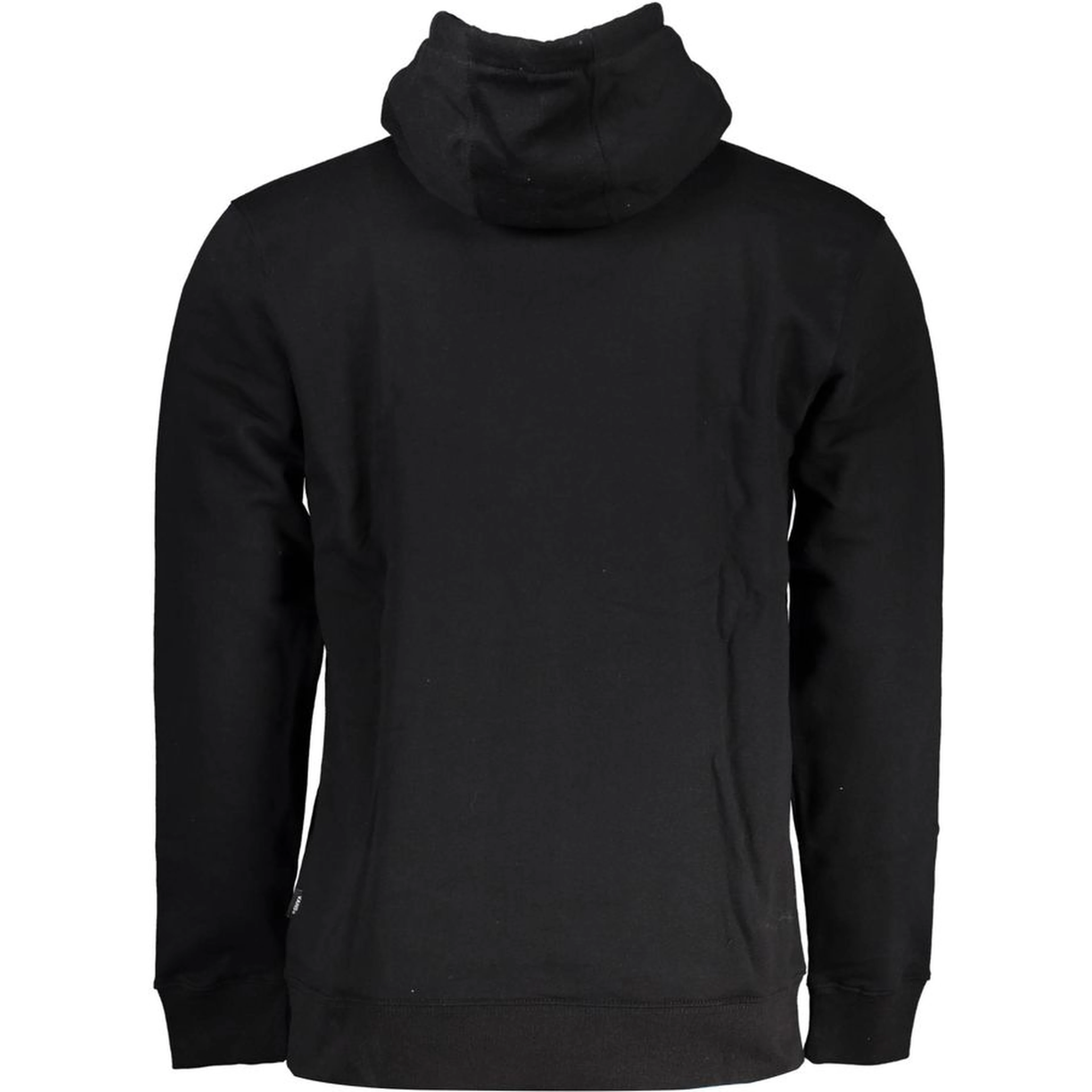 Black Cotton Men Sweater