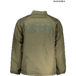 Green Nylon Men Jacket