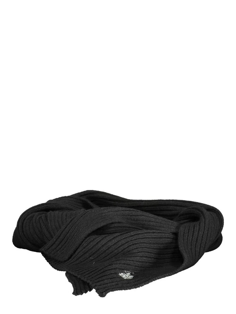 Black Wool Scarf