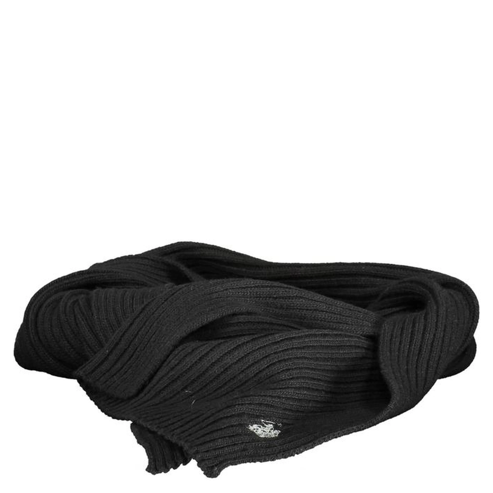 Black Wool Scarf